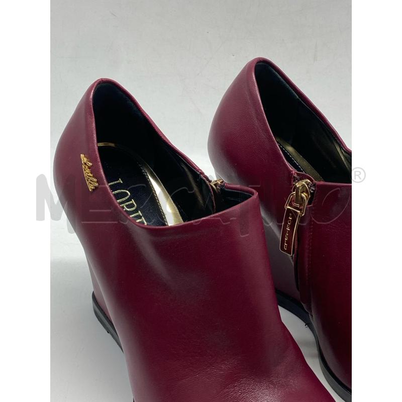 SCARPE DONNA LORIBLU BORDO | Mercatino dell'Usato Torino c.so traiano 2