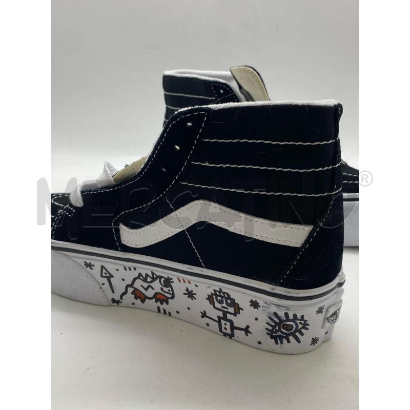 SCARPE DONNA VANS NER BIANC ALTE  | Mercatino dell'Usato Torino c.so traiano 2