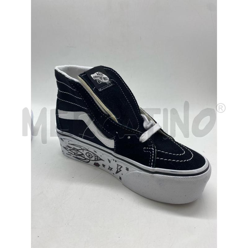 SCARPE DONNA VANS NER BIANC ALTE  | Mercatino dell'Usato Torino c.so traiano 4