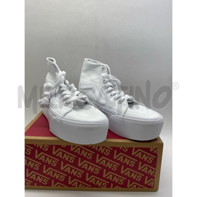 SCARPE DONNA VANS PLATFORM ALTE BIANC | Mercatino dell'Usato Torino c.so traiano 1