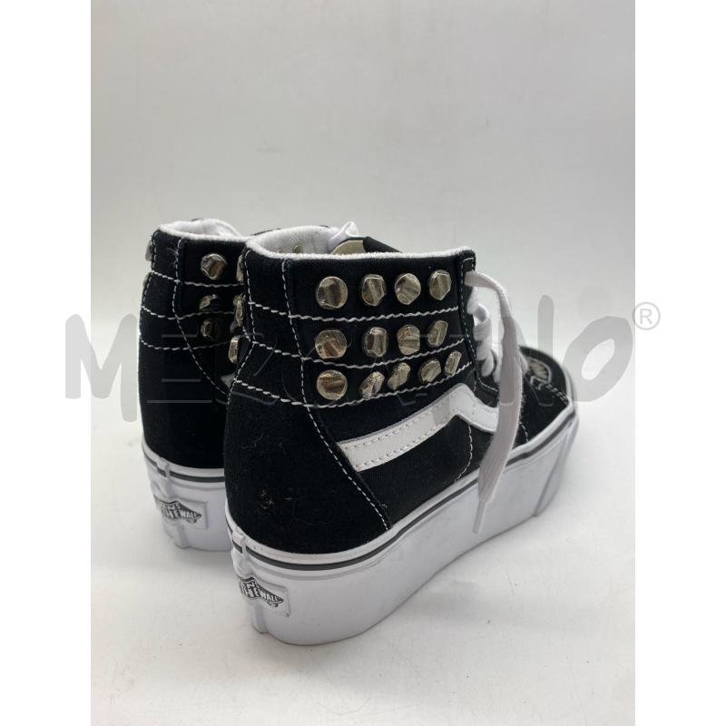 SCARPE DONNA VANS PLATFORM BORCHIE BLACK | Mercatino dell'Usato Torino c.so traiano 2