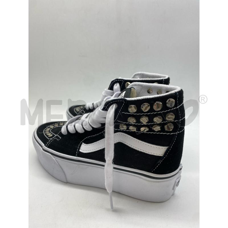 SCARPE DONNA VANS PLATFORM BORCHIE BLACK | Mercatino dell'Usato Torino c.so traiano 3