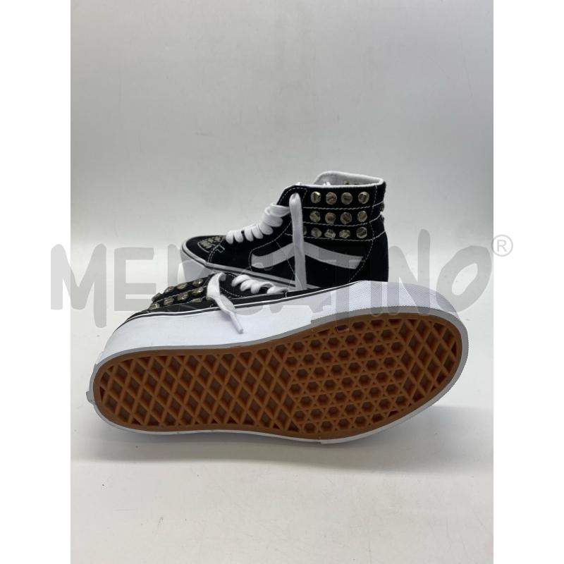 SCARPE DONNA VANS PLATFORM BORCHIE BLACK | Mercatino dell'Usato Torino c.so traiano 4