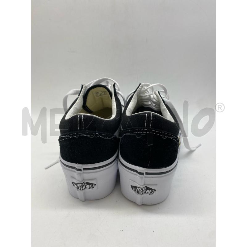 SCARPE DONNA VANS PLATFORM BORCHIE BLACK BASE | Mercatino dell'Usato Torino c.so traiano 3