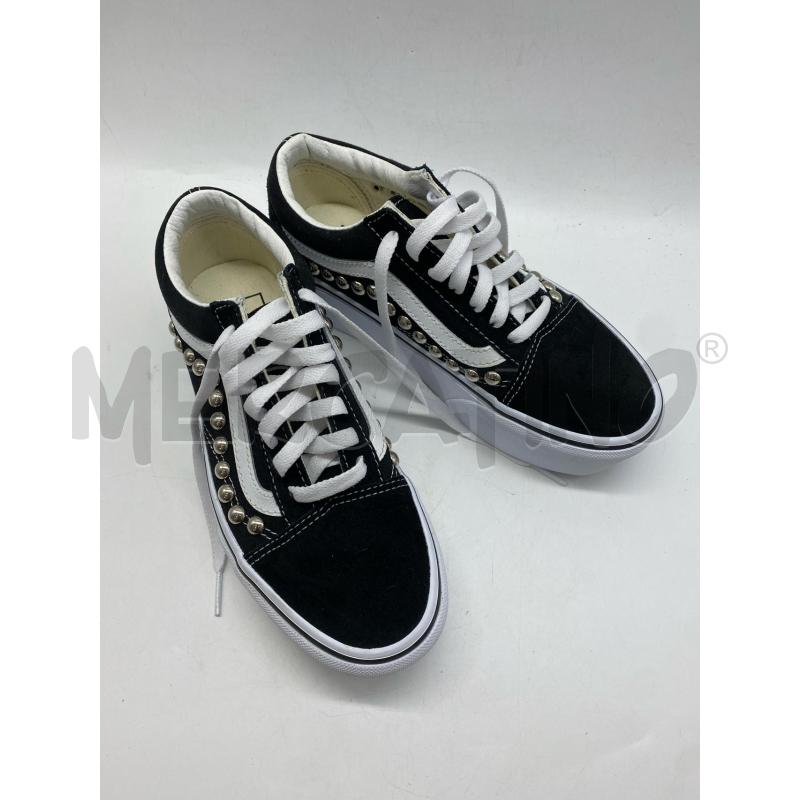 SCARPE DONNA VANS PLATFORM BORCHIE BLACK BASE | Mercatino dell'Usato Torino c.so traiano 4