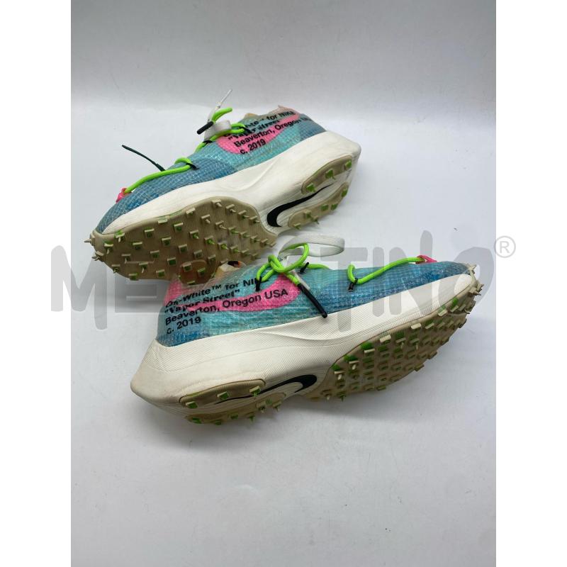 SCARPE NIKE X OFF WHITE VAPORWAVE AZZURRE | Mercatino dell'Usato Torino c.so traiano 4