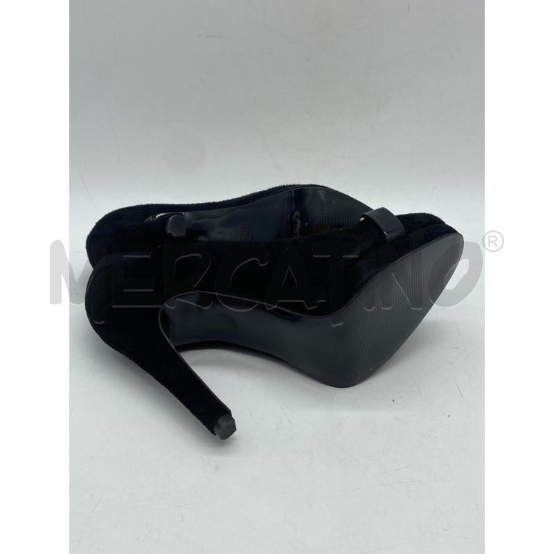 SCARPE TACCHI GALLIANO NERE E ORO | Mercatino dell'Usato Torino c.so traiano 4