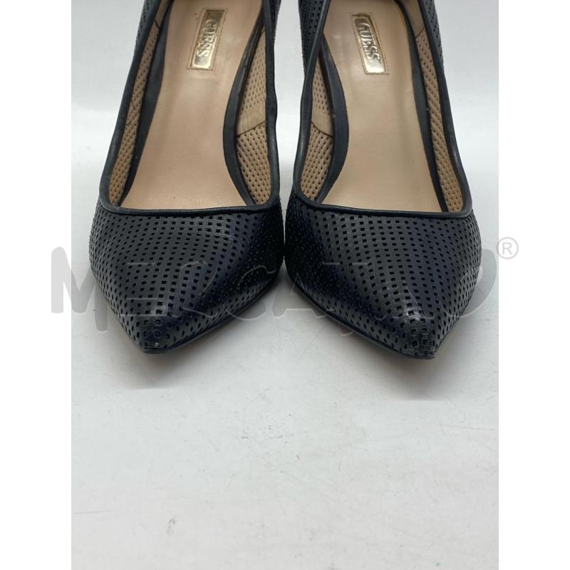 SCARPE TACCHI GUESS PELLE NERA | Mercatino dell'Usato Torino c.so traiano 2
