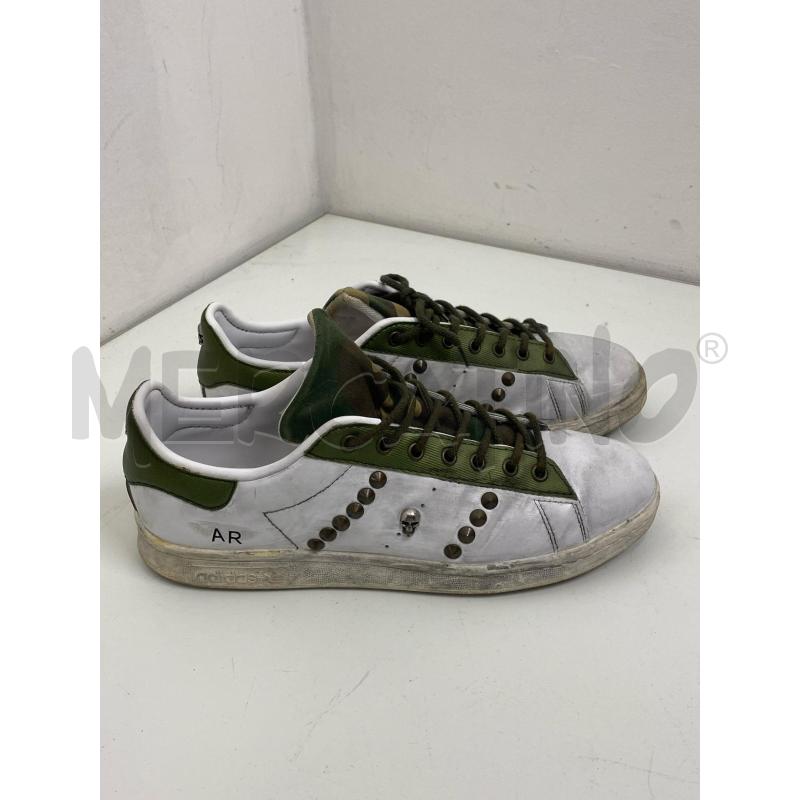 SCARPE UOMO ADIDAS CUSTOM BIANCO CAMO | Mercatino dell'Usato Torino c.so traiano 2