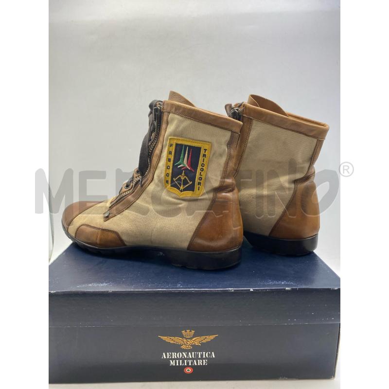 SCARPE UOMO AERONAUTICA MARR BEIGE ALTE  | Mercatino dell'Usato Torino c.so traiano 3