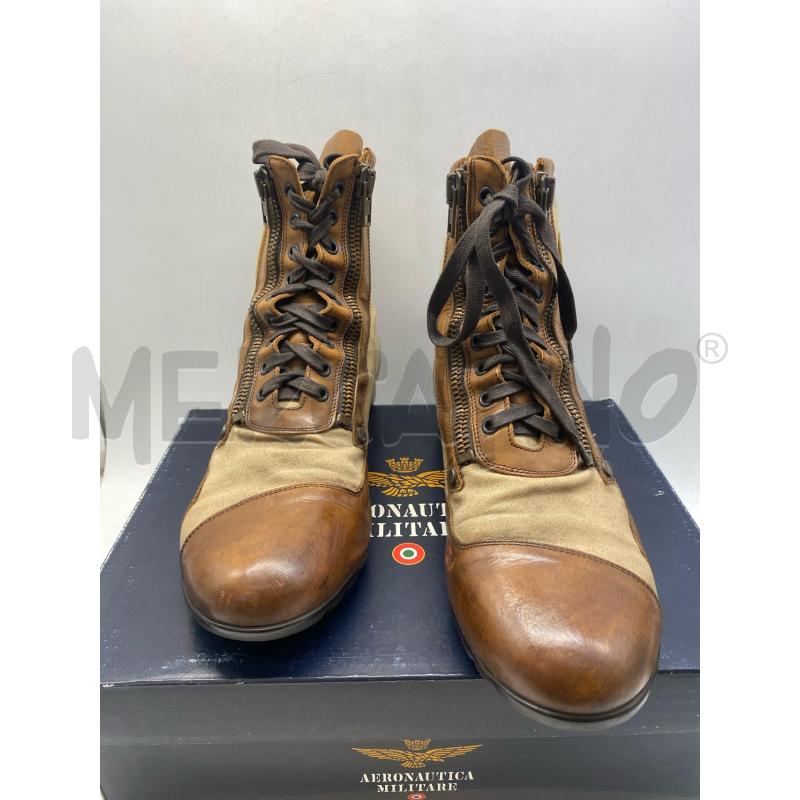 SCARPE UOMO AERONAUTICA MARR BEIGE ALTE  | Mercatino dell'Usato Torino c.so traiano 4