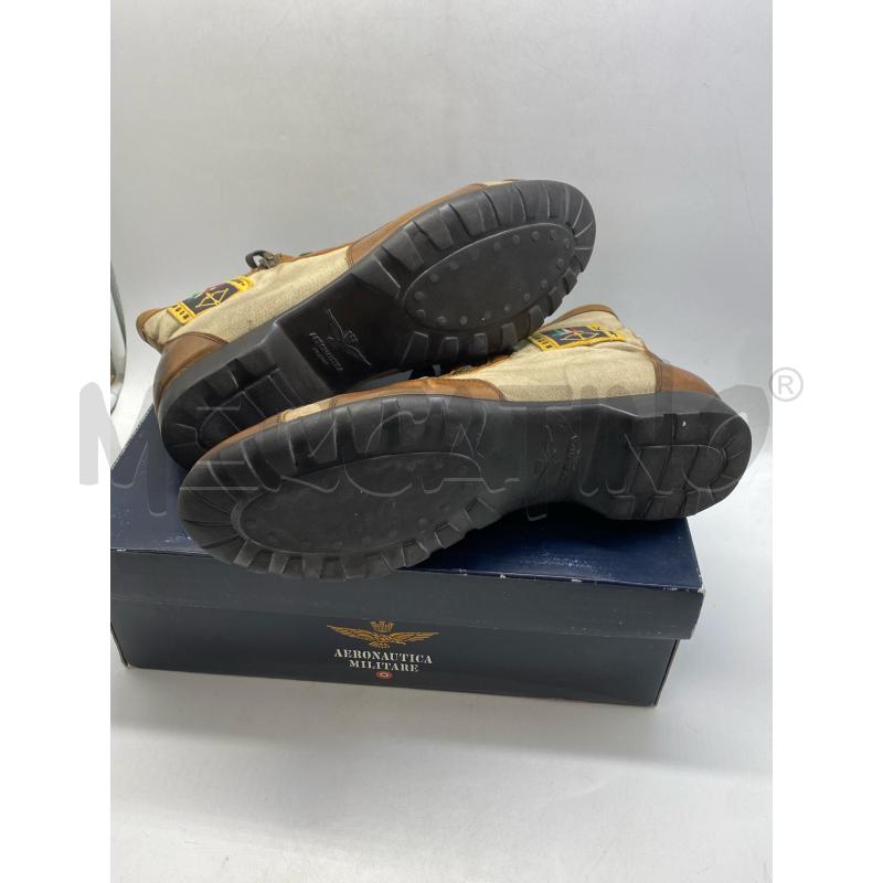 SCARPE UOMO AERONAUTICA MARR BEIGE ALTE  | Mercatino dell'Usato Torino c.so traiano 5