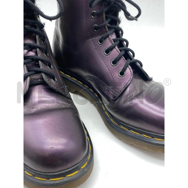 SCARPE UOMO DR MARTENS VIOLA MADE IN ENGLAND | Mercatino dell'Usato Torino c.so traiano 4
