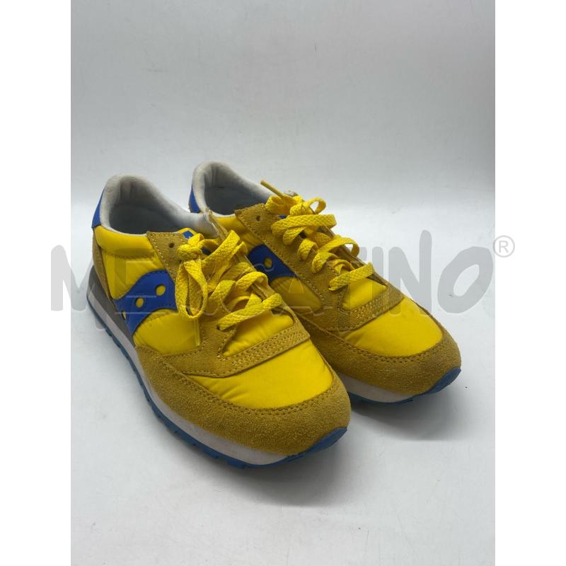 SCARPE UOMO SAUCONY GIALL BLU  | Mercatino dell'Usato Torino c.so traiano 1