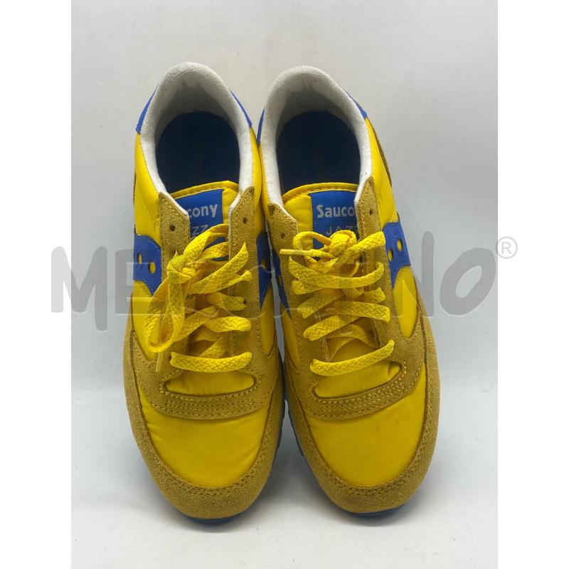 SCARPE UOMO SAUCONY GIALL BLU  | Mercatino dell'Usato Torino c.so traiano 3