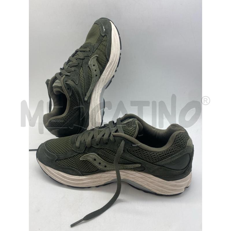 SCARPE UOMO SAUCONY JCONY VERDE  | Mercatino dell'Usato Torino c.so traiano 2