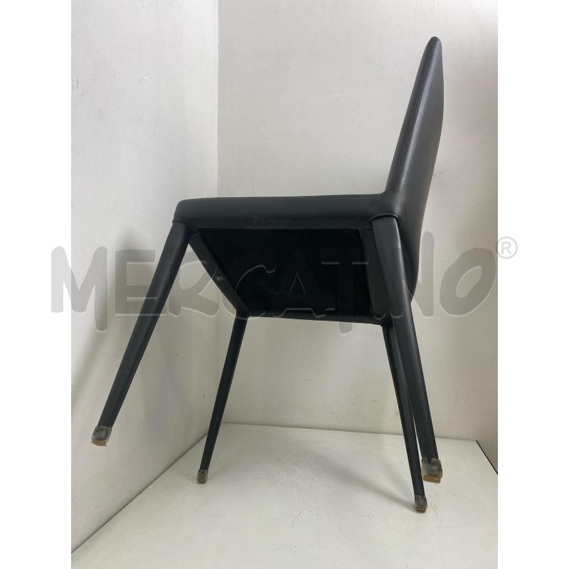 SEDIA DESIGN FRAG BELLA H NERA | Mercatino dell'Usato Torino c.so traiano 4