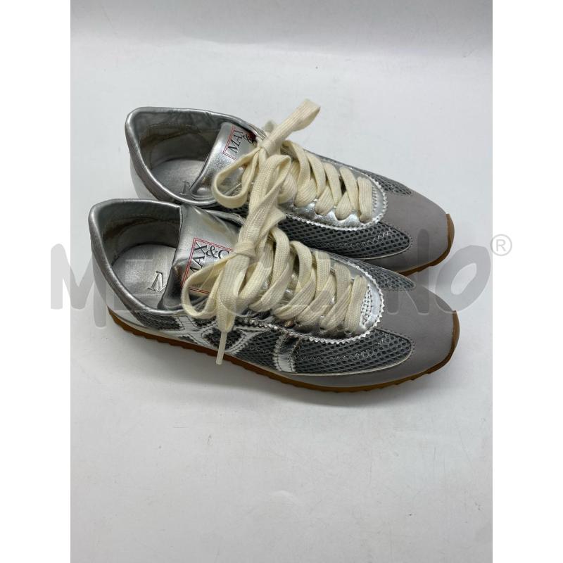 SNEAKERS DONNA MAX&CO ARGENTO | Mercatino dell'Usato Torino c.so traiano 2