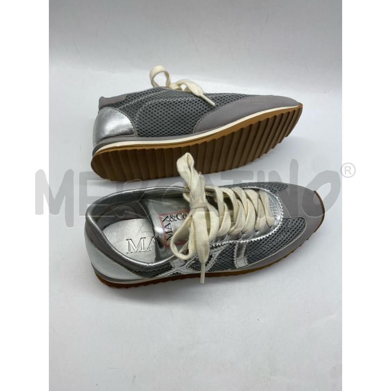 SNEAKERS DONNA MAX&CO ARGENTO | Mercatino dell'Usato Torino c.so traiano 4