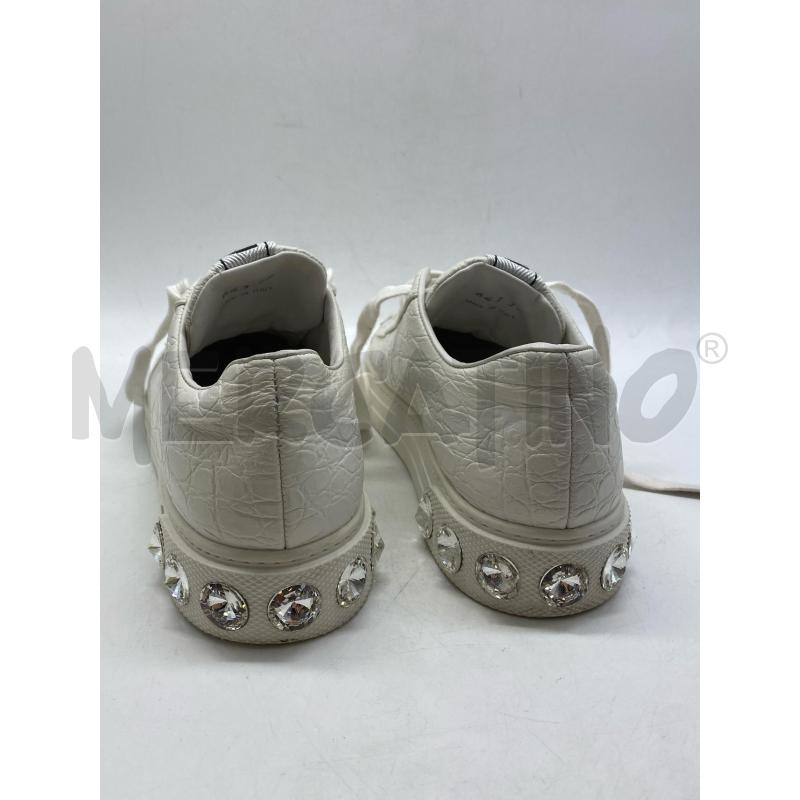 SNEAKERS DONNA MIU MIU PELLE BIANCHE | Mercatino dell'Usato Torino c.so traiano 3