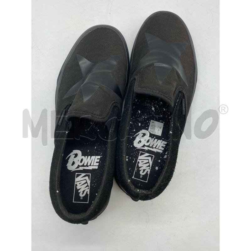 SNEAKERS VANS NERE DAVID BOWIE | Mercatino dell'Usato Torino c.so traiano 4