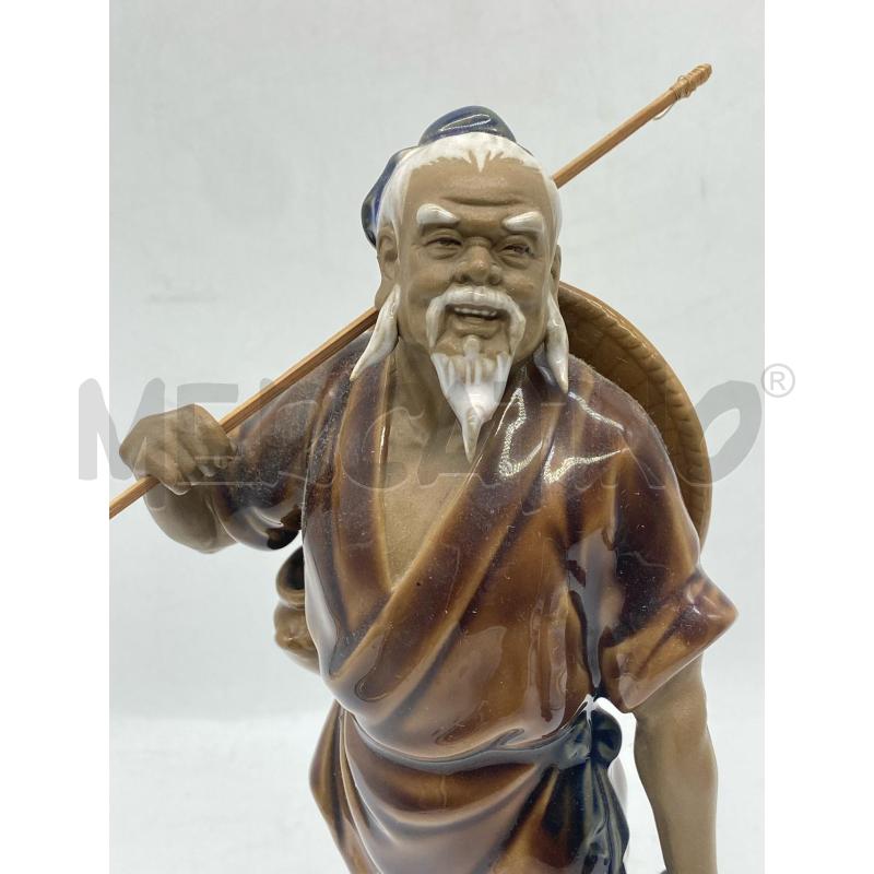 STATUA CERAMICA ORIENTALE | Mercatino dell'Usato Torino c.so traiano 2