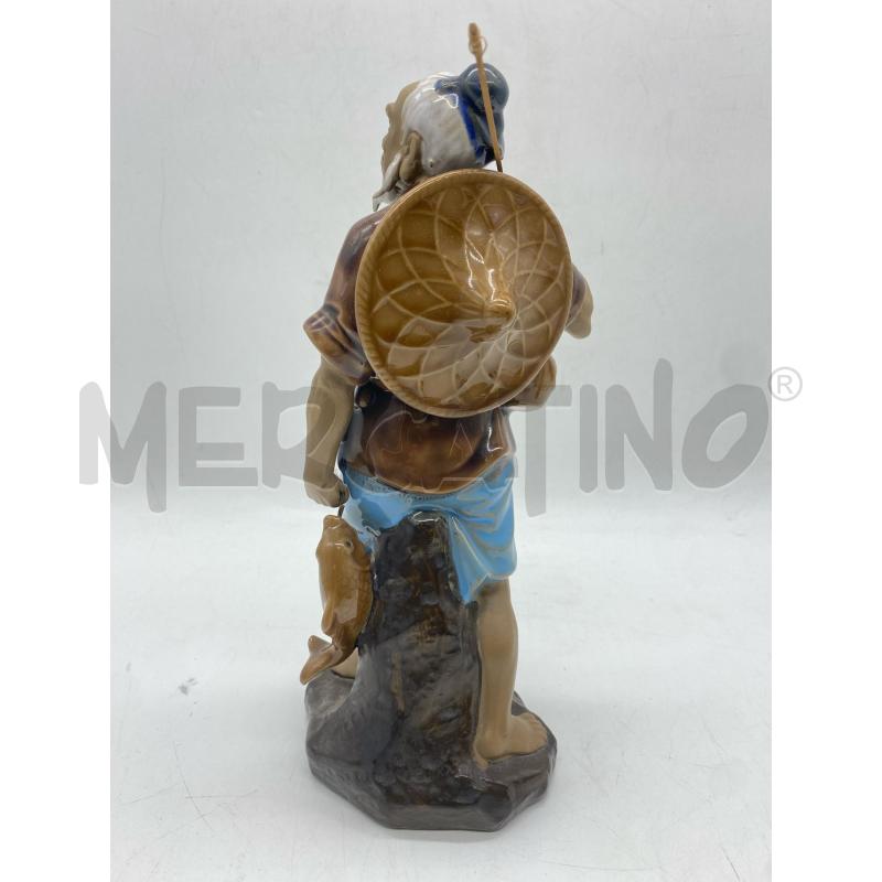 STATUA CERAMICA ORIENTALE | Mercatino dell'Usato Torino c.so traiano 3