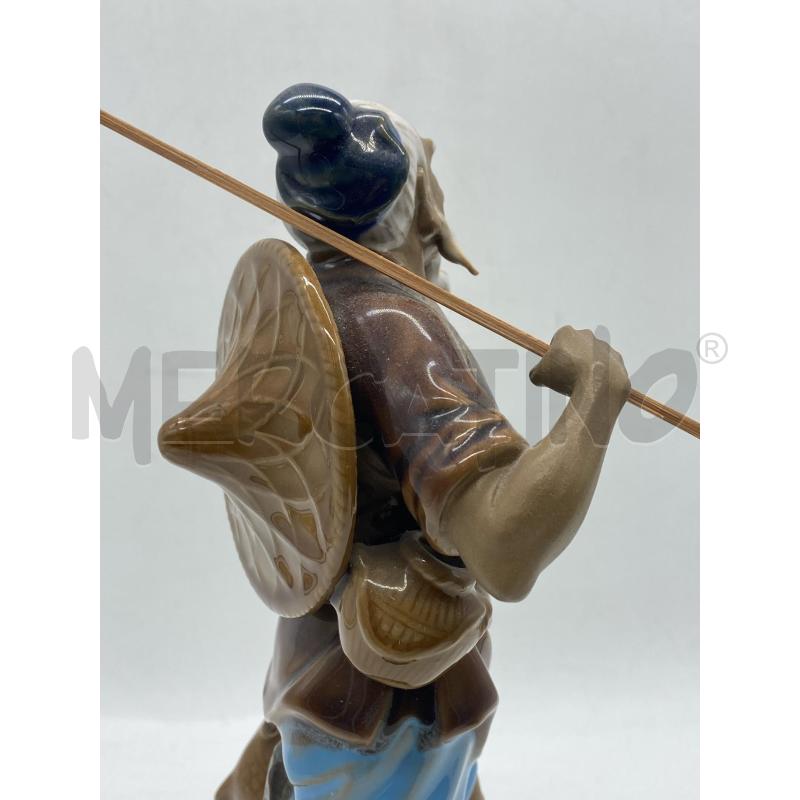 STATUA CERAMICA ORIENTALE | Mercatino dell'Usato Torino c.so traiano 5