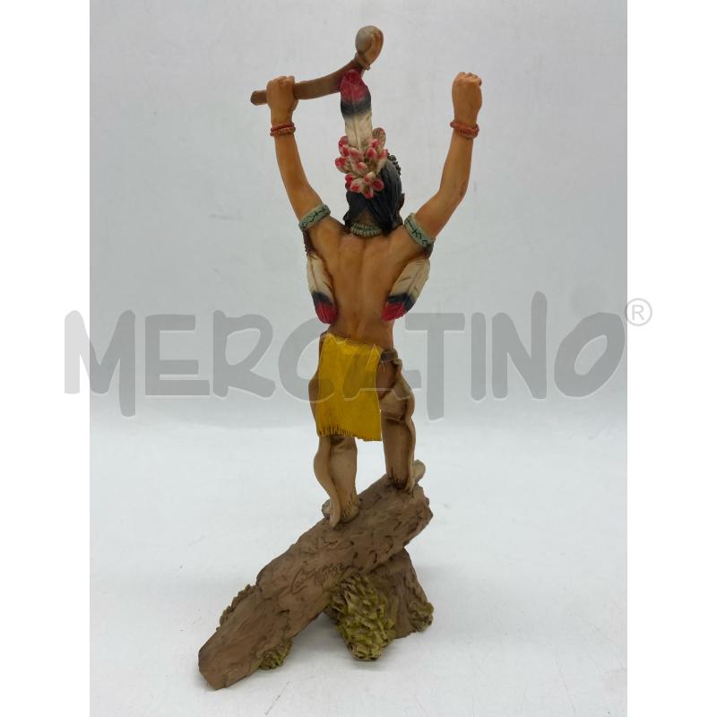 STATUA INDIANO CASTAGNA | Mercatino dell'Usato Torino c.so traiano 3