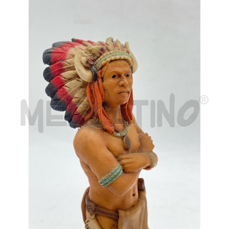 STATUA INDIANO CASTAGNA | Mercatino dell'Usato Torino c.so traiano 5