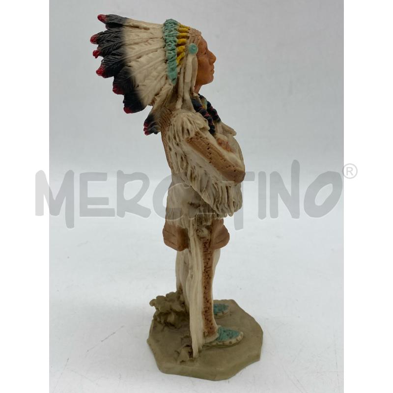 STATUA INDIANO CASTAGNA | Mercatino dell'Usato Torino c.so traiano 4