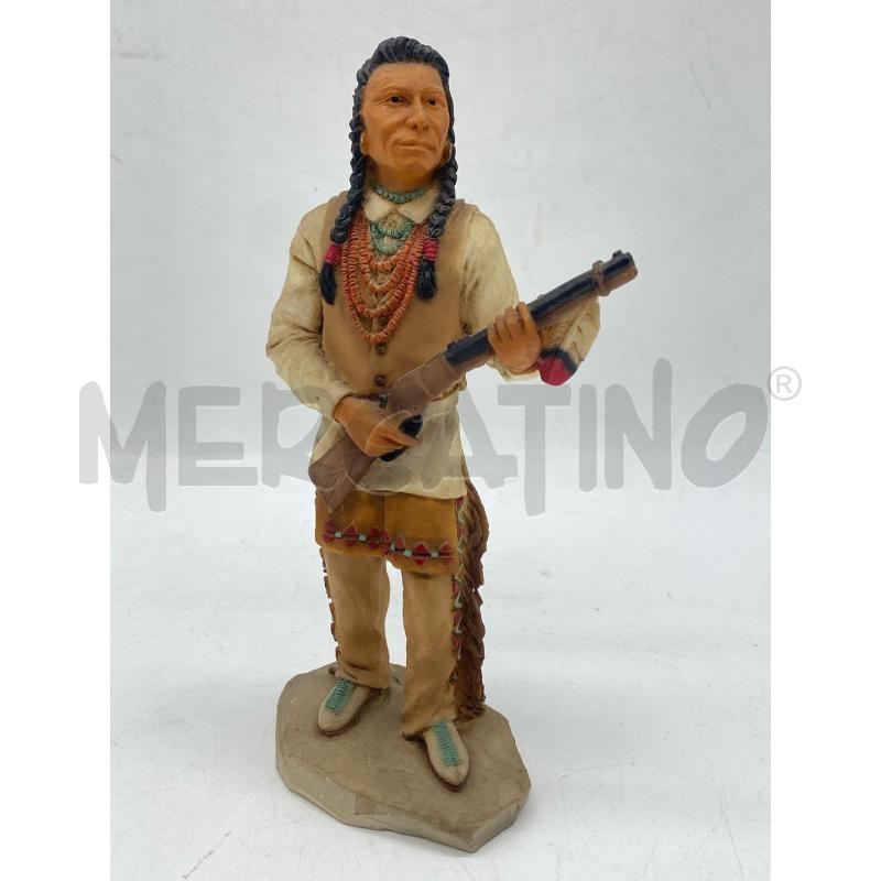 STATUA INDIANO CASTAGNA | Mercatino dell'Usato Torino c.so traiano 1