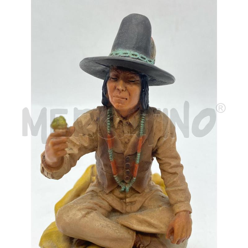 STATUA INDIANO CASTAGNA | Mercatino dell'Usato Torino c.so traiano 2