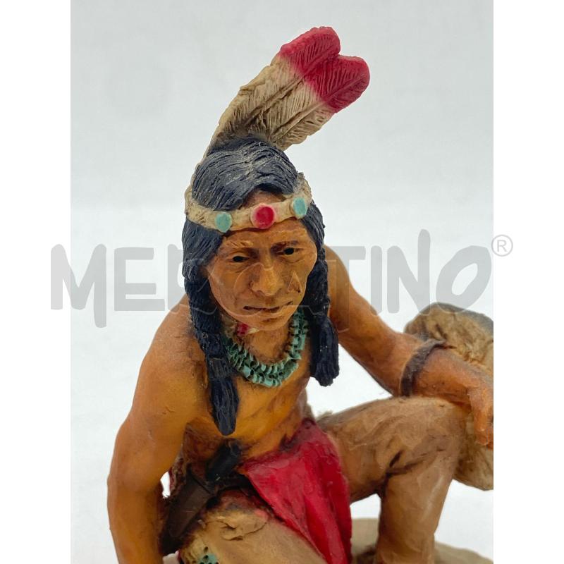 STATUA INDIANO CASTAGNA | Mercatino dell'Usato Torino c.so traiano 2