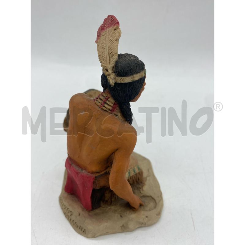 STATUA INDIANO CASTAGNA | Mercatino dell'Usato Torino c.so traiano 4