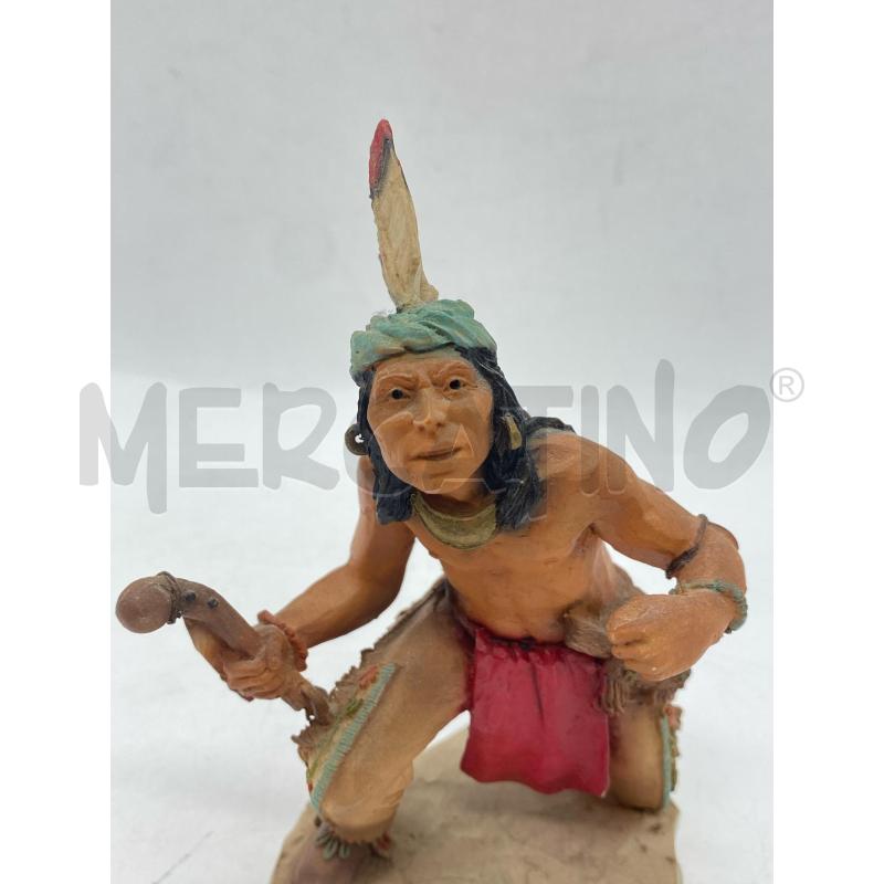 STATUA INDIANO CASTAGNA | Mercatino dell'Usato Torino c.so traiano 2