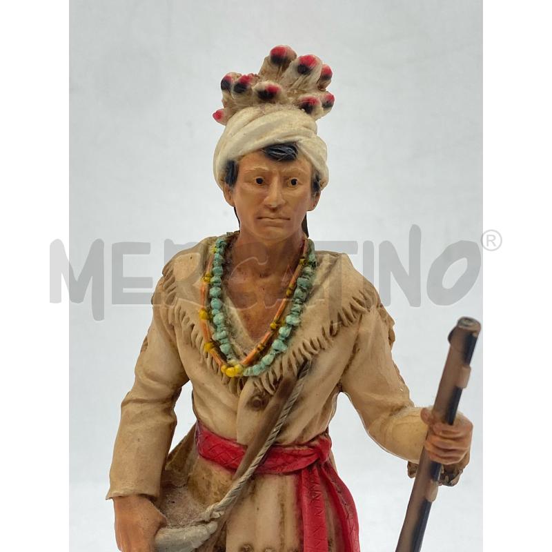 STATUA INDIANO CASTAGNA | Mercatino dell'Usato Torino c.so traiano 2