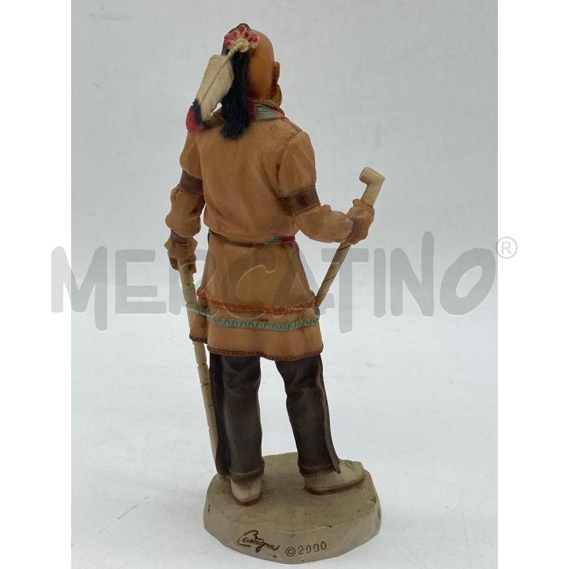 STATUA INDIANO CASTAGNA | Mercatino dell'Usato Torino c.so traiano 4
