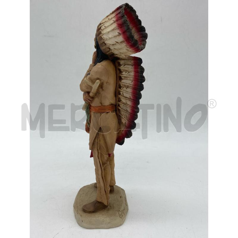 STATUA INDIANO CASTAGNA | Mercatino dell'Usato Torino c.so traiano 3
