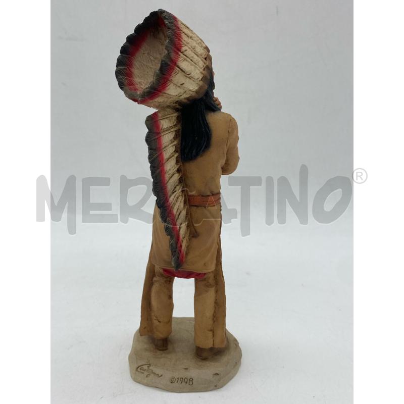 STATUA INDIANO CASTAGNA | Mercatino dell'Usato Torino c.so traiano 4