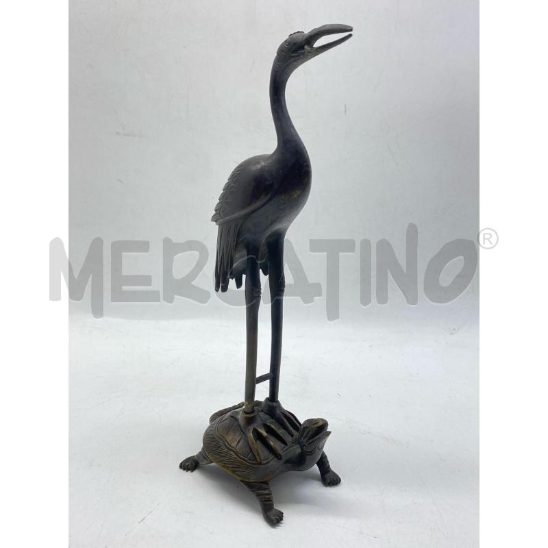 STATUETTA BRONZO TARTARUGA | Mercatino dell'Usato Torino c.so traiano 1