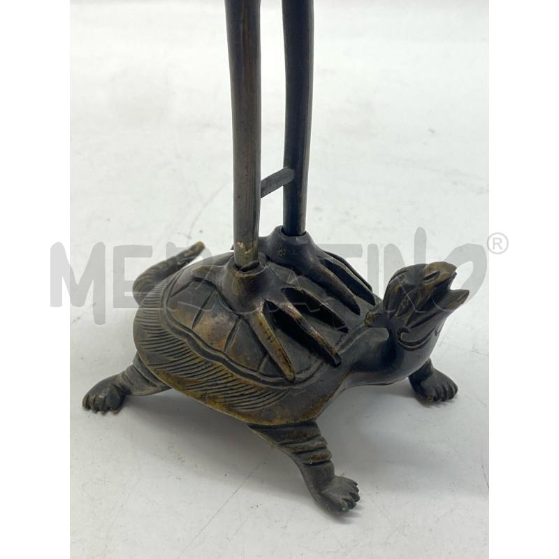 STATUETTA BRONZO TARTARUGA | Mercatino dell'Usato Torino c.so traiano 3