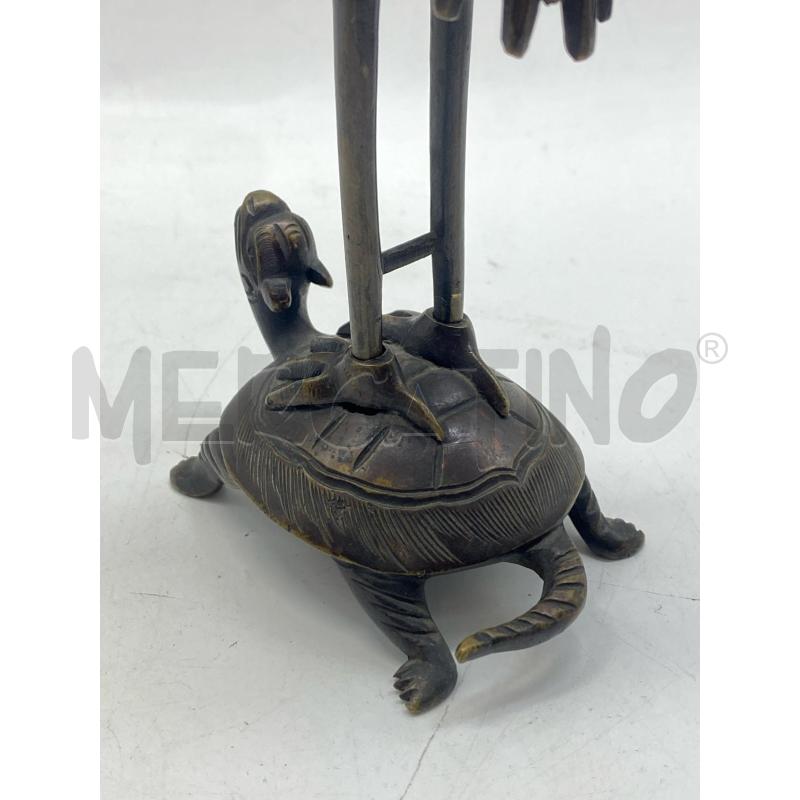 STATUETTA BRONZO TARTARUGA | Mercatino dell'Usato Torino c.so traiano 5