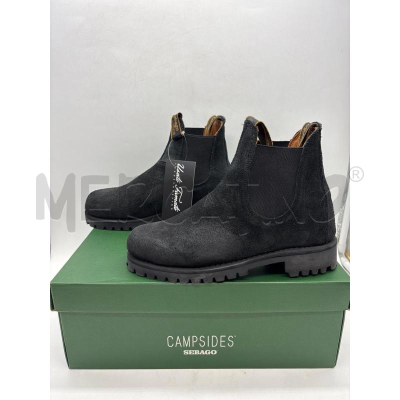 STIVALETTI DONNA SEBAGO CAMOSCIO NERO | Mercatino dell'Usato Torino c.so traiano 2