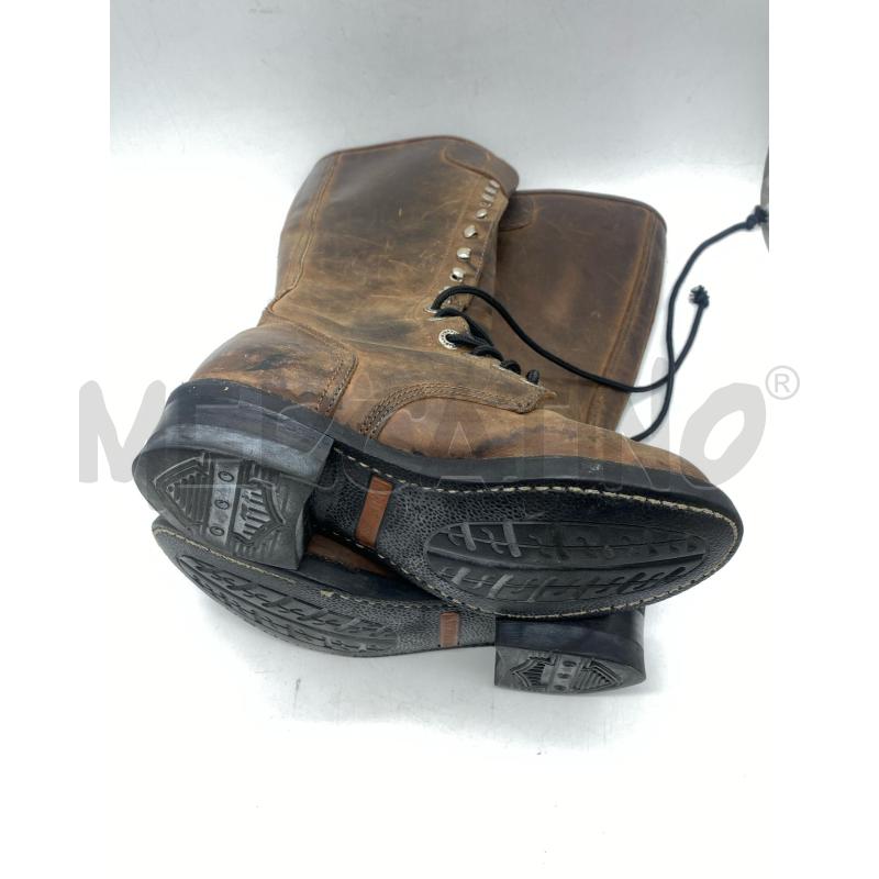 STIVALI DONNA HARLEY DAVIDSON PELLE MARRONE | Mercatino dell'Usato Torino c.so traiano 5