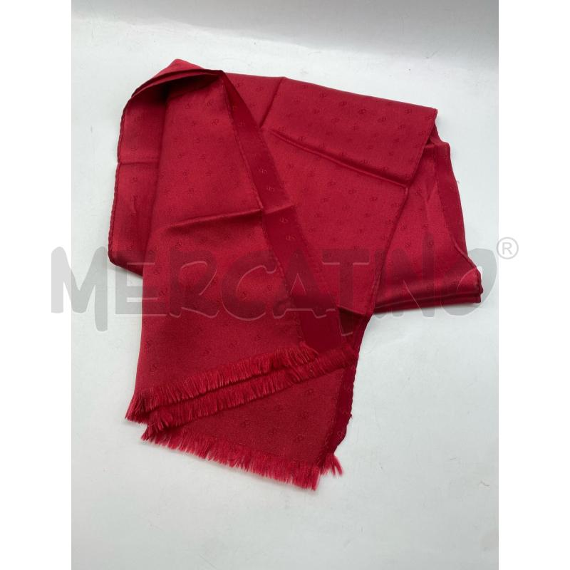 STOLA CHRISTIAN DIOR ROSSO | Mercatino dell'Usato Torino c.so traiano 1