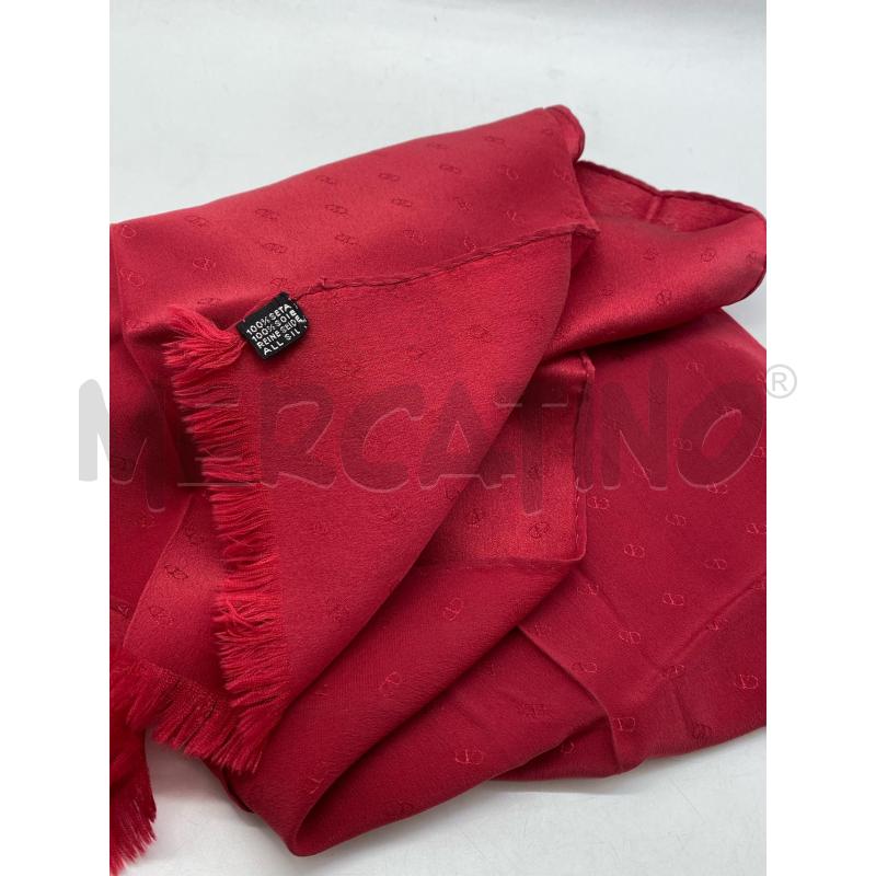 STOLA CHRISTIAN DIOR ROSSO | Mercatino dell'Usato Torino c.so traiano 3