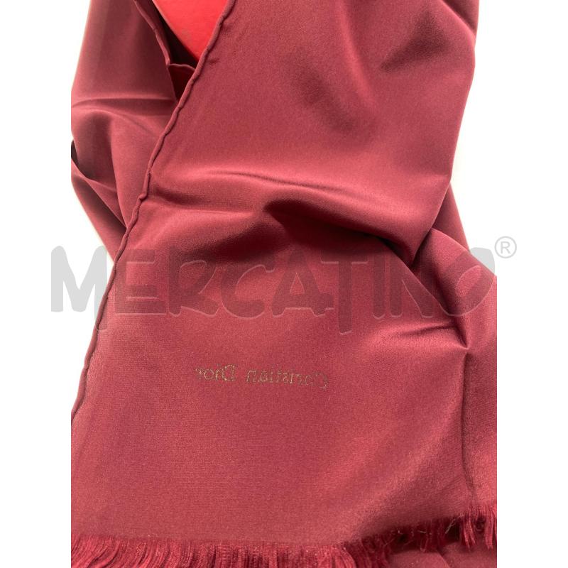 STOLA CHRISTIAN DIOR SETA BORDO | Mercatino dell'Usato Torino c.so traiano 3