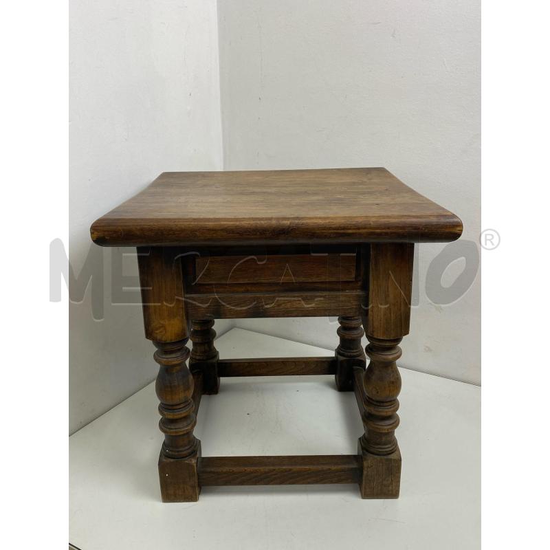 TAVOLINO LEGNO MASSELLO ANTICO | Mercatino dell'Usato Torino c.so traiano 1
