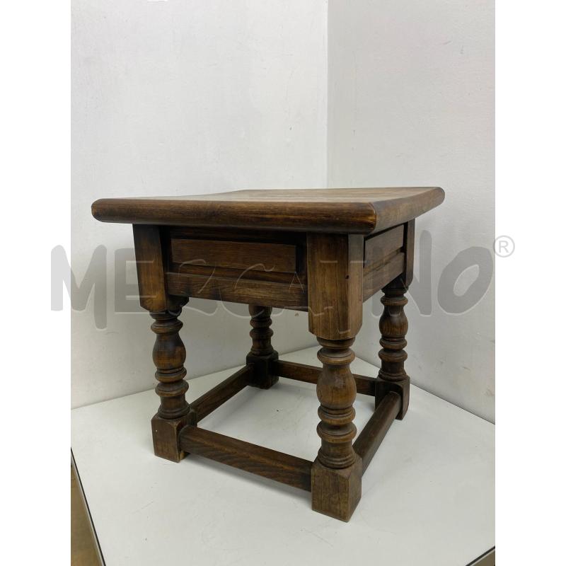 TAVOLINO LEGNO MASSELLO ANTICO | Mercatino dell'Usato Torino c.so traiano 2